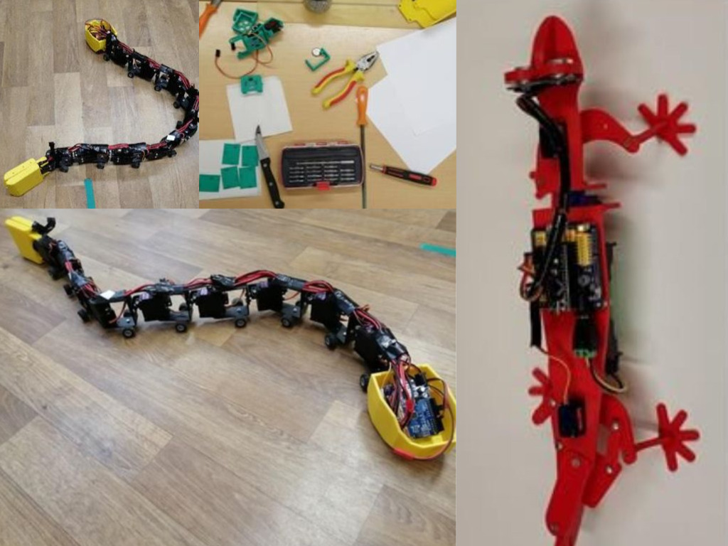 Изучение шагающих механизмов